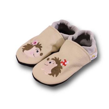 Krabbelschuhe Igel Paar